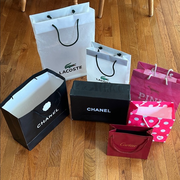 Lacoste and Other Shopping Bags Collection - Picture 1 of 4